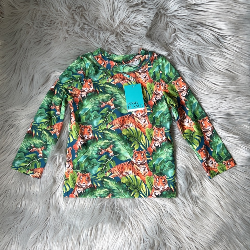 Posh Peanut Ranger Tiger Rashguard